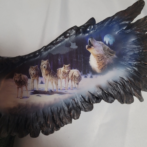 Bradford Exchange Eagle Wall Hanging Mystic Guardians by Robin Koni 2005 - Picture 2 of 13